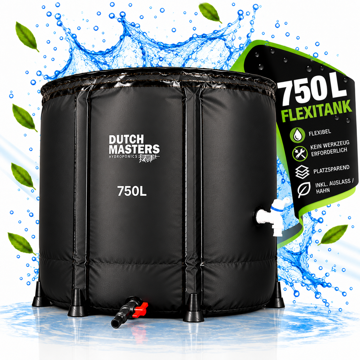 Dutch Masters flexibler Wassertank 750 L