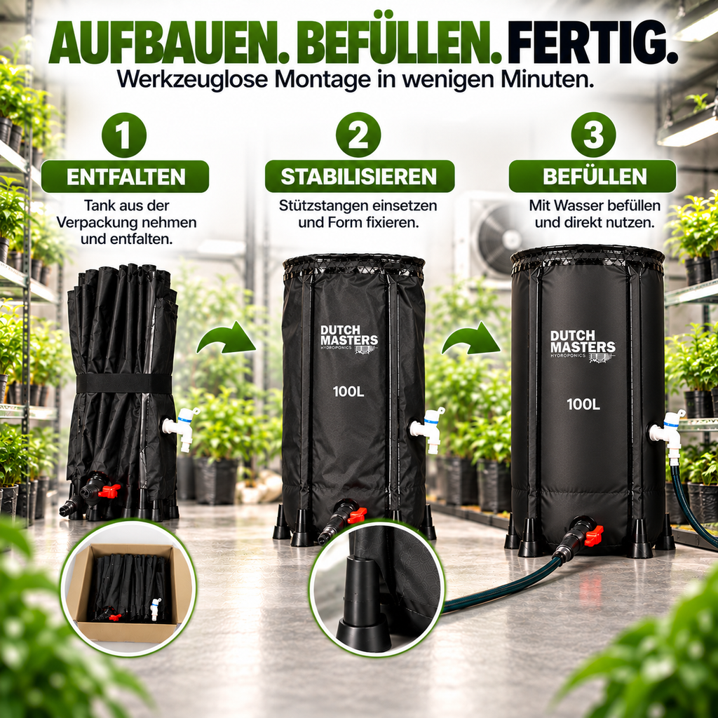 Dutch Masters flexibler Wassertank 100 L