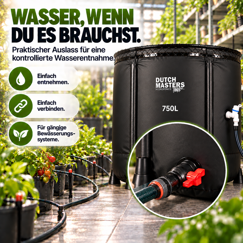 Dutch Masters flexibler Wassertank 750 L