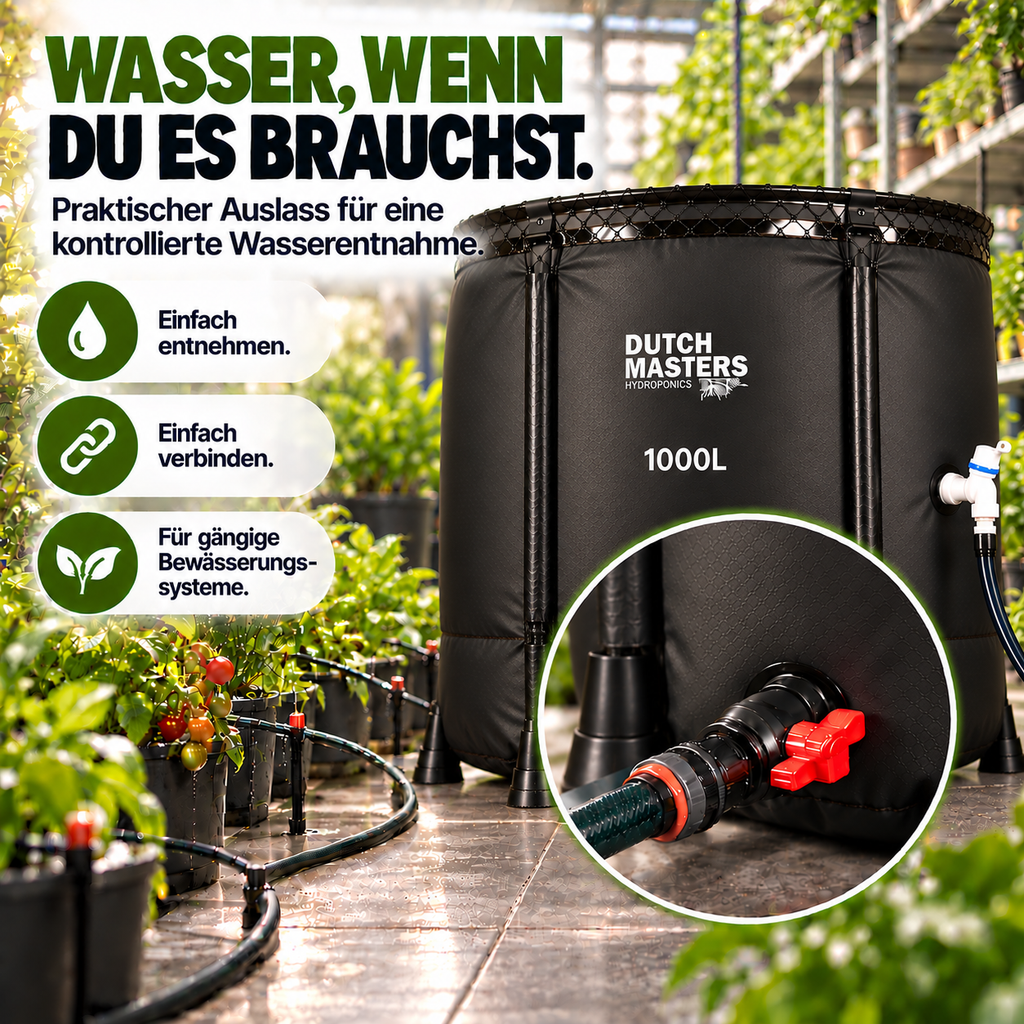 Dutch Masters flexibler Wassertank 1000 L