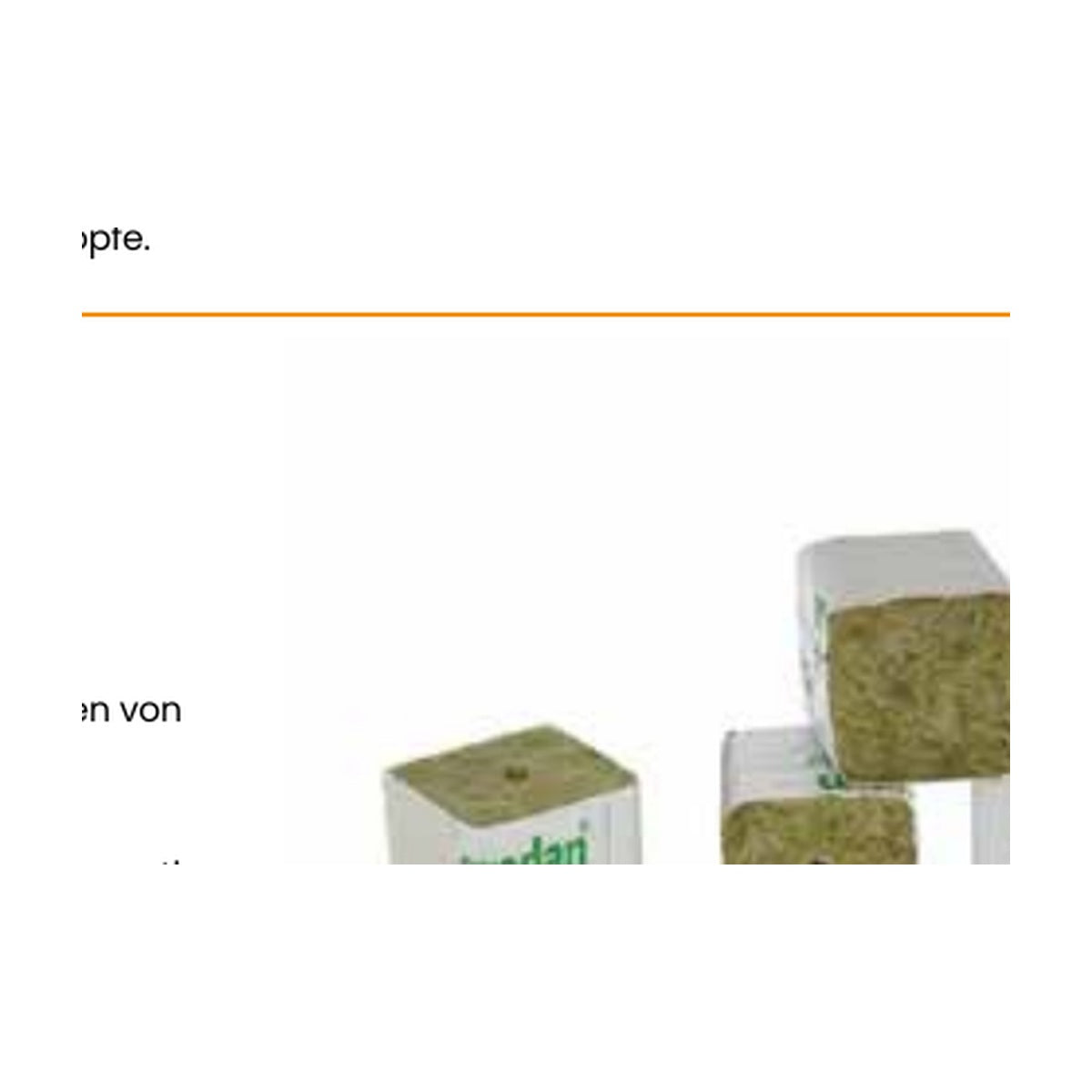 Grodan Mini-Block 40 x 40 x 40 mm